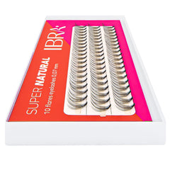 "SUPER NATURAL" tuft eyelashes without knots 0.07-C-10MM 
