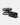 Inglot Set 2 pochette trucchi nere