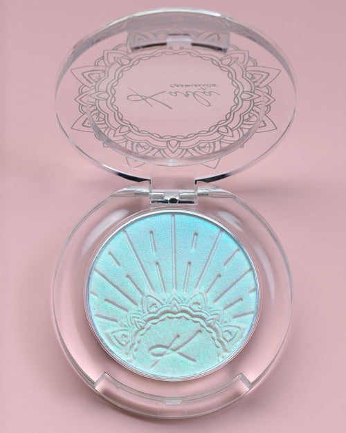 Seamless Satin Highlighter LAGOON WAVES