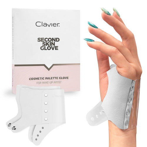 Guanto da make-up artist  Second Skin Glove Clavier BIANCO