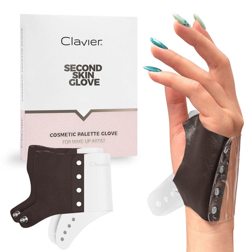 Guanto da make-up artist  Second Skin Glove Clavier MARRONE