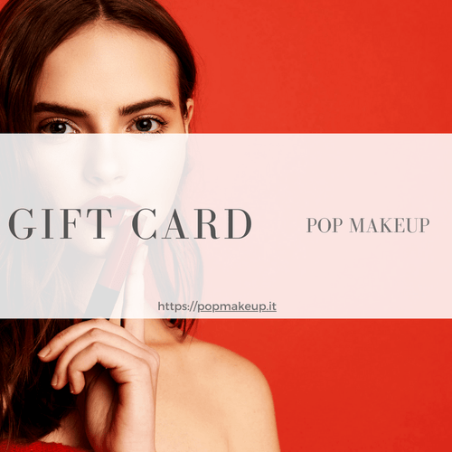 Pop Makeup-Geschenkkarte